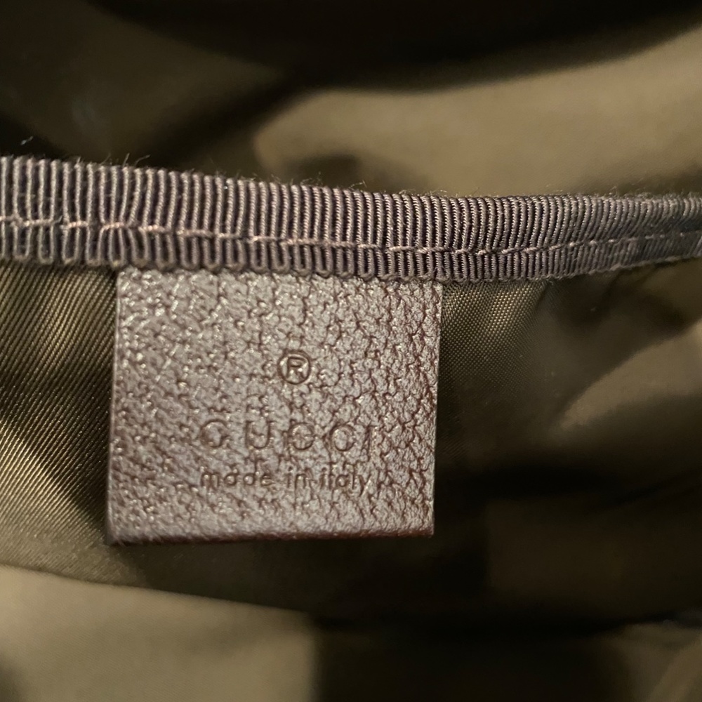 Gucci large monogram diaper bag - Picture 10 of 13